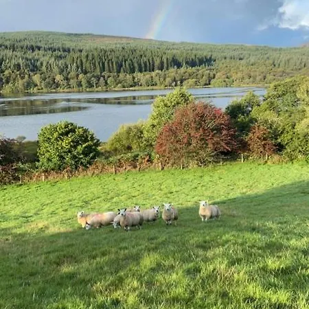 Fauld O Wheat Shepherds Hut , Loch Ken ,Off Grid Castle Douglas Exterior photo